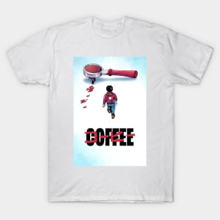 Coffee Barista - Akira Style T-Shirt